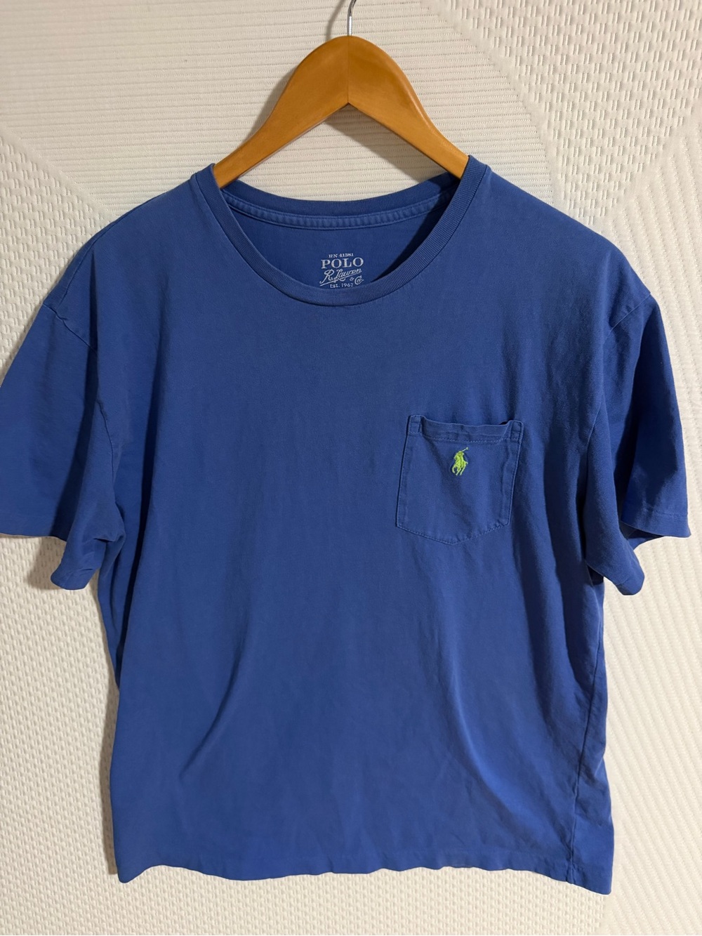 Polo by Ralph Lauren Royal Blue Short Sleeve Pocket Tee